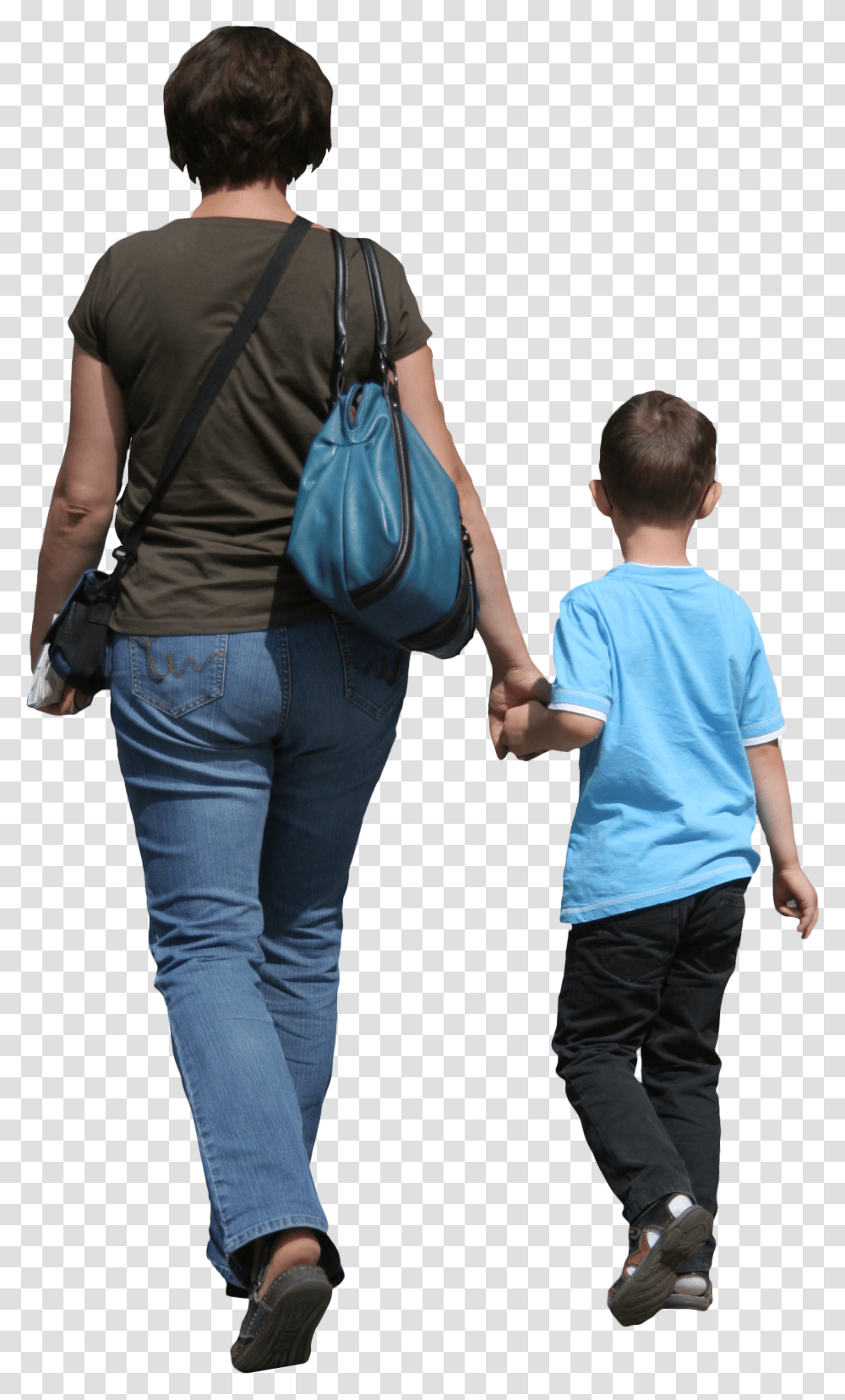 Cut Out Children And Mother, Person, Pants, Sleeve Transparent Png