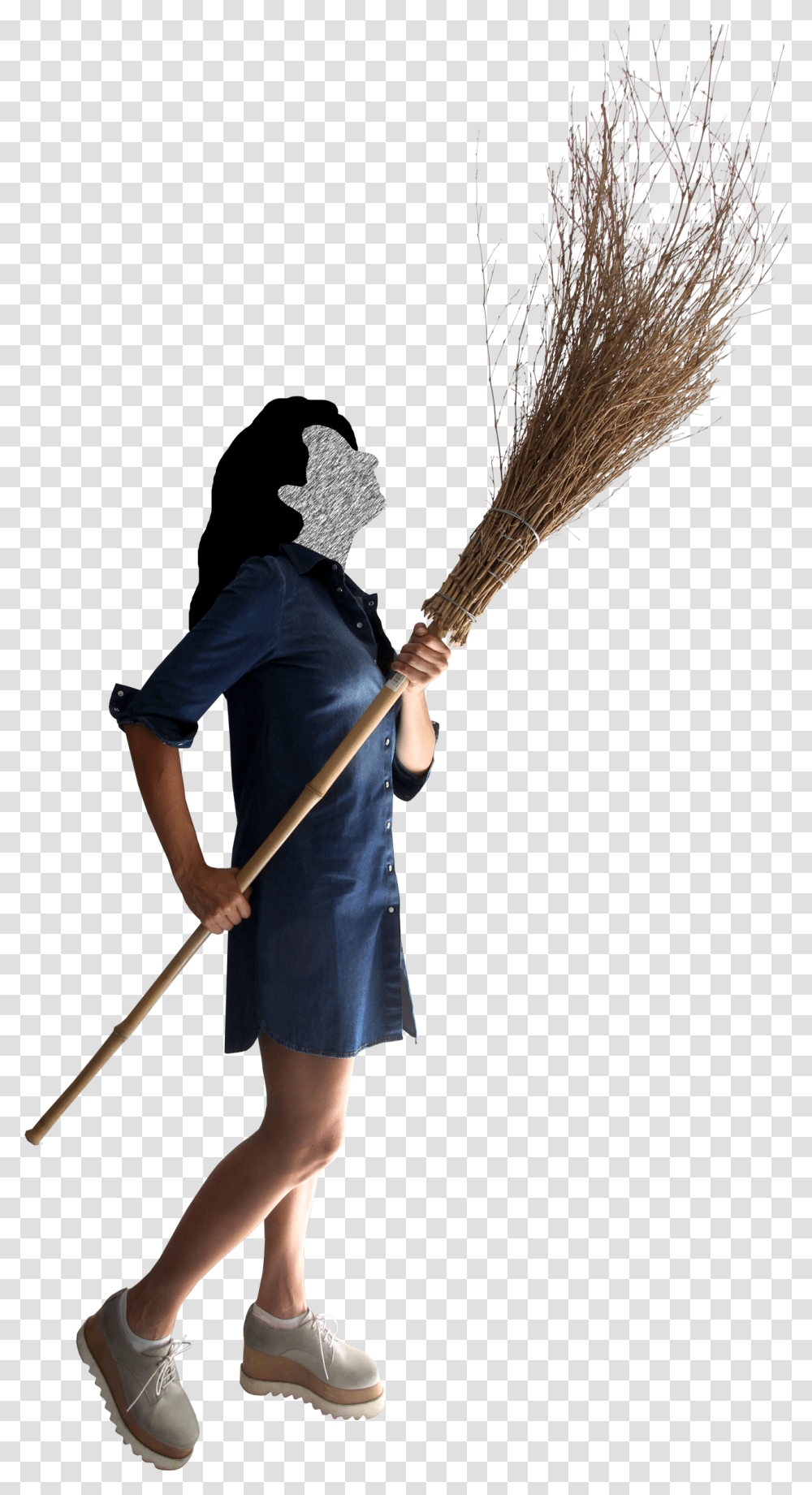 Cut Out Mix People, Broom, Person, Human Transparent Png