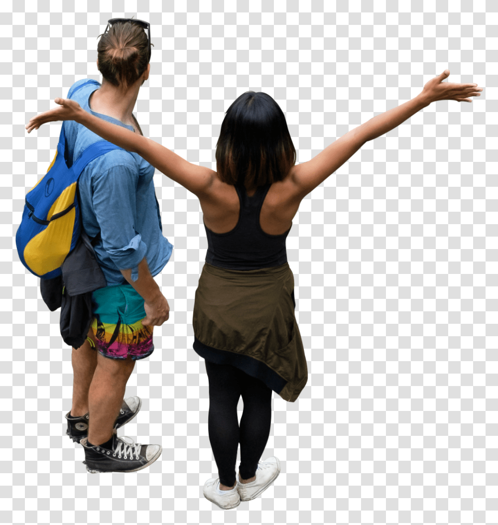 Cut Out People People From Above, Person, Clothing, Shorts, Dance Pose Transparent Png
