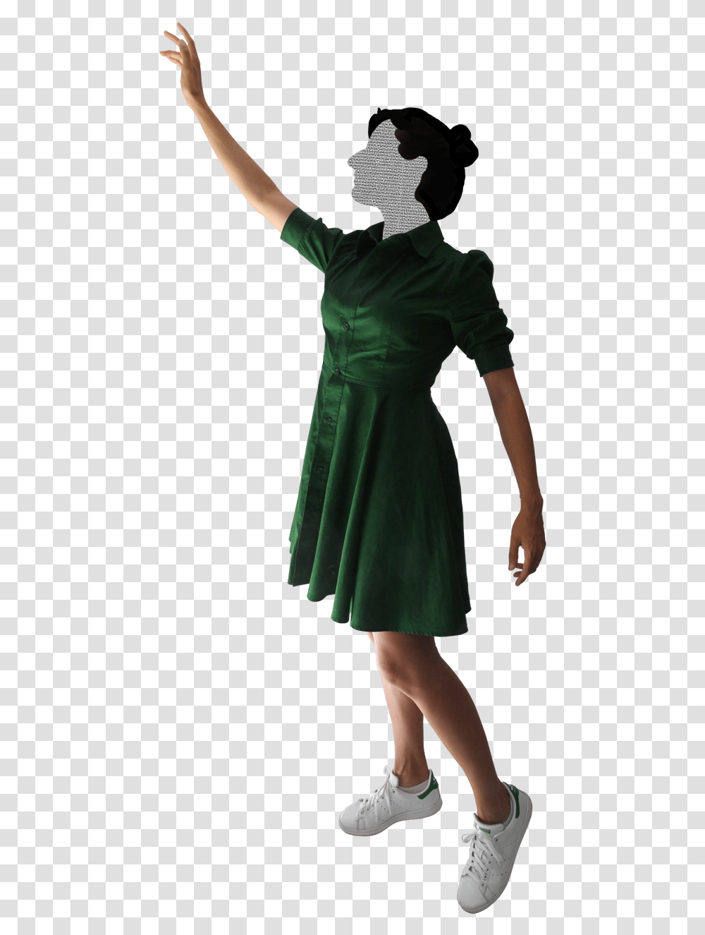 Cut Out People Photomontage Human Figures Design Girl, Dress, Sleeve, Long Sleeve Transparent Png