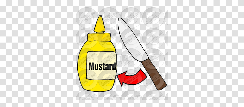 Cut The Mustard Picture For Classroom Therapy Use, Bottle, Dynamite, Bomb Transparent Png