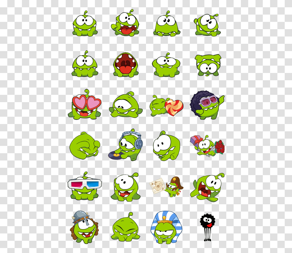 Cut The Rope Facebook Stickers, Angry Birds, Animal Transparent Png