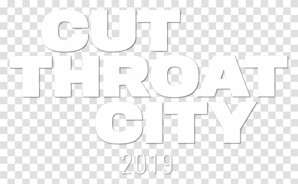 Cut Throat City Poster, Word, Alphabet, Label Transparent Png