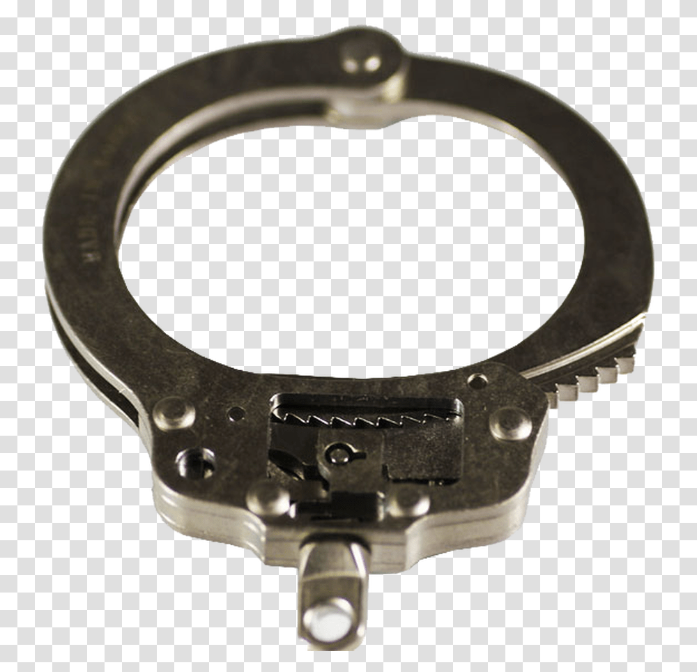 Cutaway Handcuff Cheek Plates Handcuff, Belt, Accessories, Accessory, Tool Transparent Png