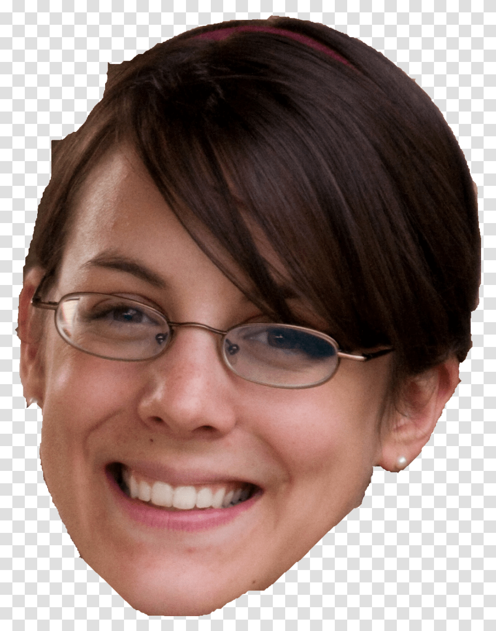 Cutblack Hairhair Coloring Girl, Glasses, Accessories, Person, Face Transparent Png