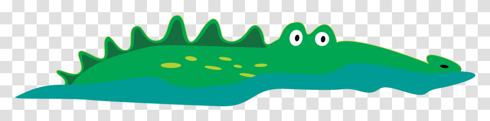 Cute Alligator Vector Clip Art, Outdoors, Nature, Sea Transparent Png