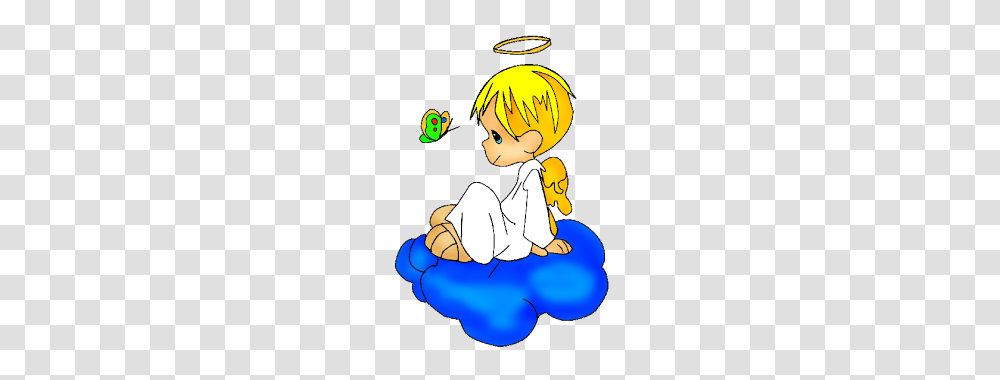 Cute Angel Clip Art Baby Angels Cartoon Clip Art Angels, Kneeling, Female, Girl Transparent Png