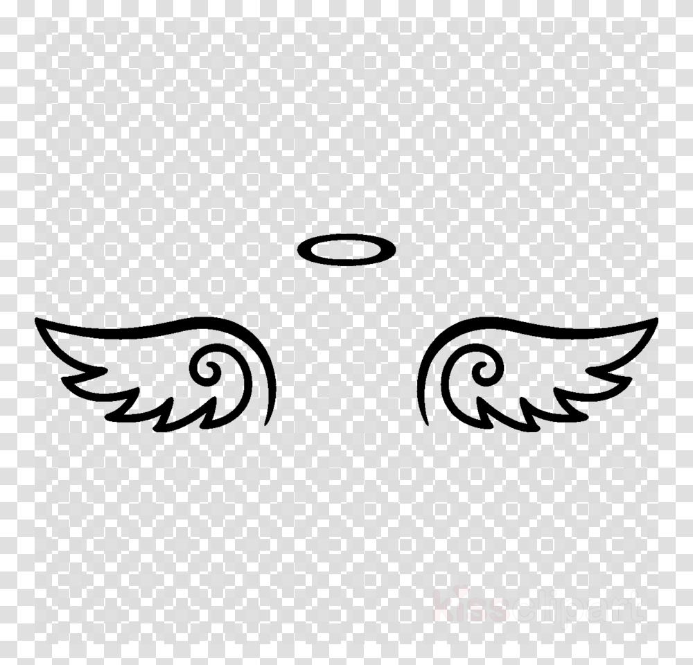 Cute Angel Wings, Texture, Polka Dot, Pattern, Grille Transparent Png