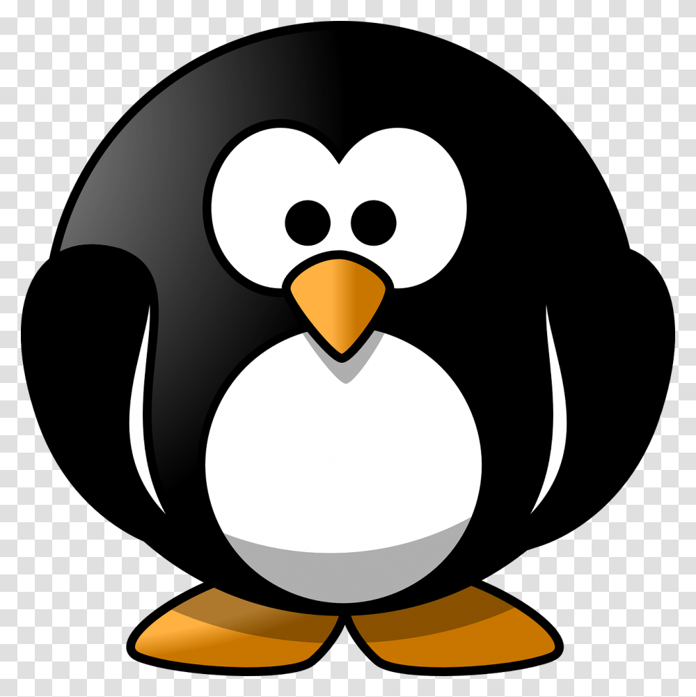 Cute Animals Clipart 24 Buy Clip Art Round Cartoon Penguin, Bird Transparent Png
