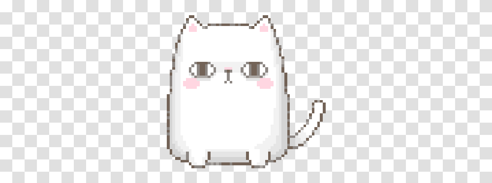 Cute Animated Cat Kawaii Pixel Art Gifs Pixel Cat Gif, Electronics, Electrical Device, Clothes Iron, Appliance Transparent Png