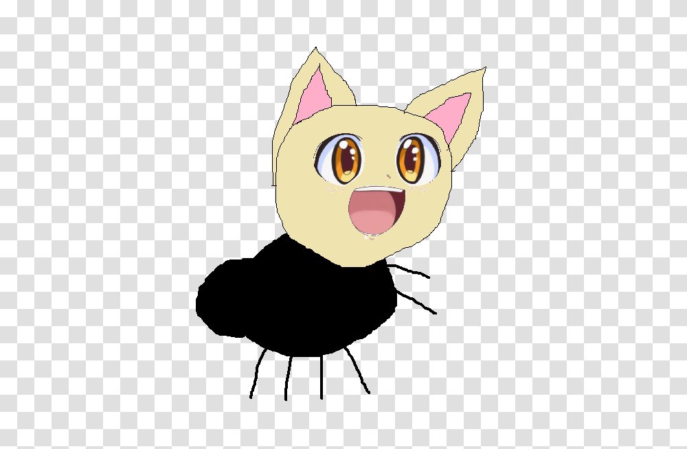 Cute Anime Catspider Girl, Pet, Animal, Mammal, Photography Transparent Png