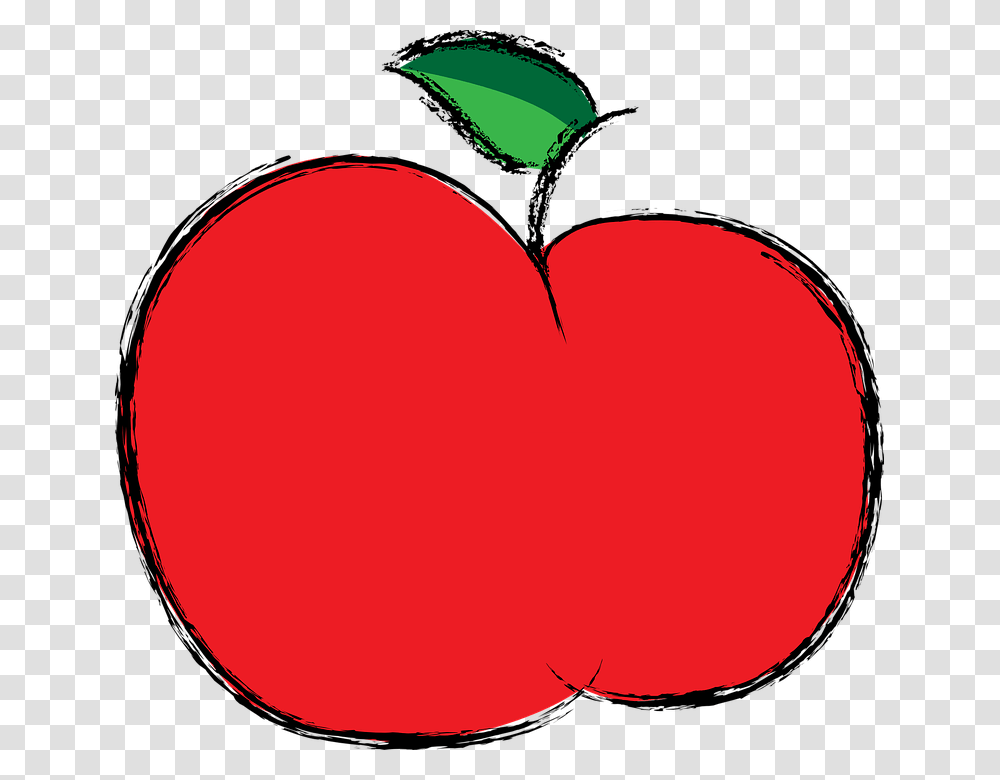 Cute Apple Basket Clipart, Plant, Balloon, Heart, Food Transparent Png