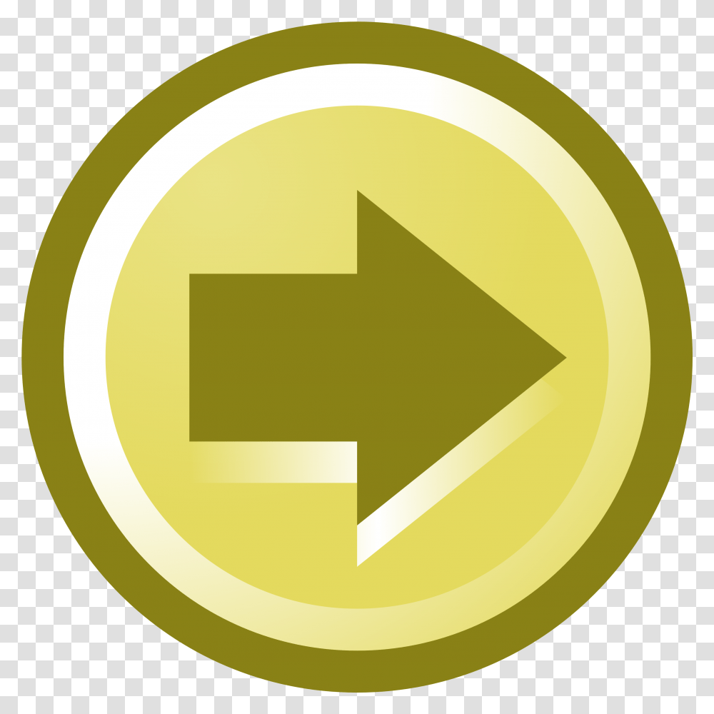 Cute Arrow Icon 4 Image Circle, Symbol, Gold, Rug, Coin Transparent Png