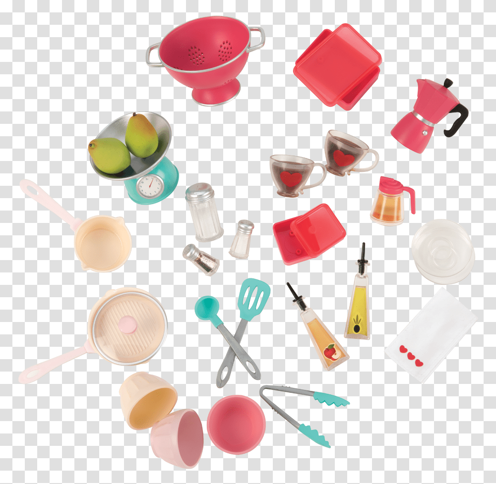 Cute As Pie Kitchen Playset All Components Our Generation Doll Kitchen Accessories, Juggling, Sweets, Food, Confectionery Transparent Png