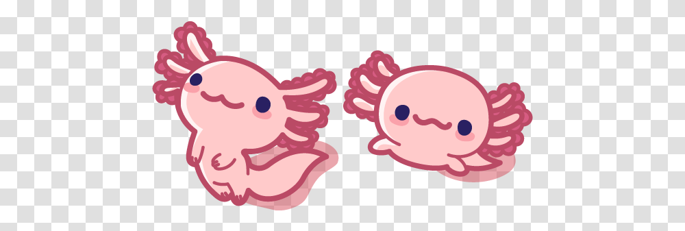 Cute Axolotl Cursor Cute Cursors, Animal, Cupid, Toy, Heart Transparent Png