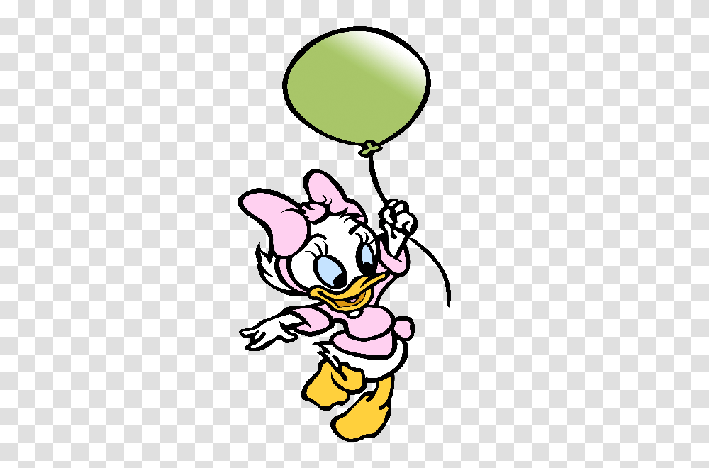 Cute Baby Daisy Duck With Pacifier Clipart, Ball, Sport, Sports, Tennis Transparent Png