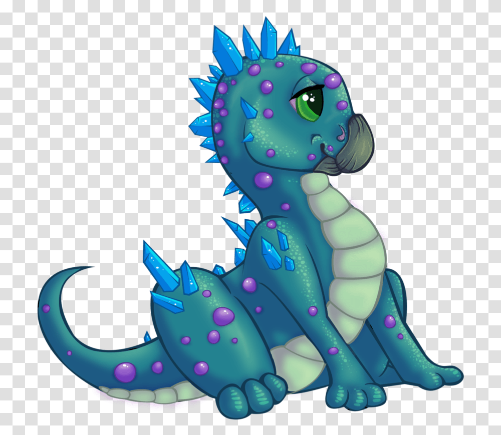 Cute Baby Dragon Clipart Free Download Cute Dragon Clip Art, Toy, Animal, Sea Life, Reptile Transparent Png