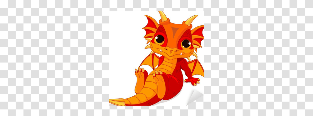 Cute Baby Dragon Sticker • Pixers We Live To Change Dragon Cartoon, Outdoors, Nature, Graphics, Animal Transparent Png