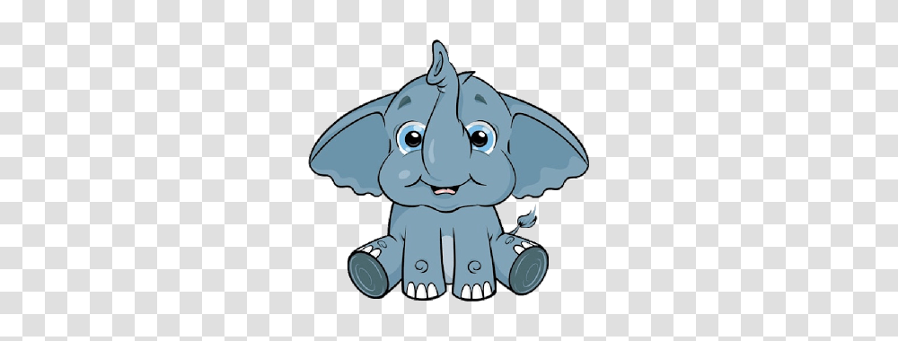 Cute Baby Elephant Cute Cartoon Clip Art Images All Images Are, Animal, Mammal, Statue, Drawing Transparent Png