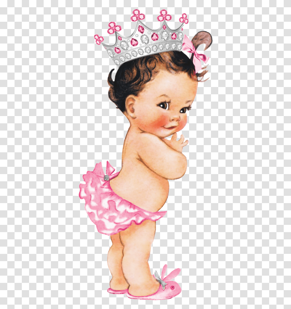 Cute Baby Girl Little Princess Is On Her Way, Person, Human, Face, Newborn Transparent Png