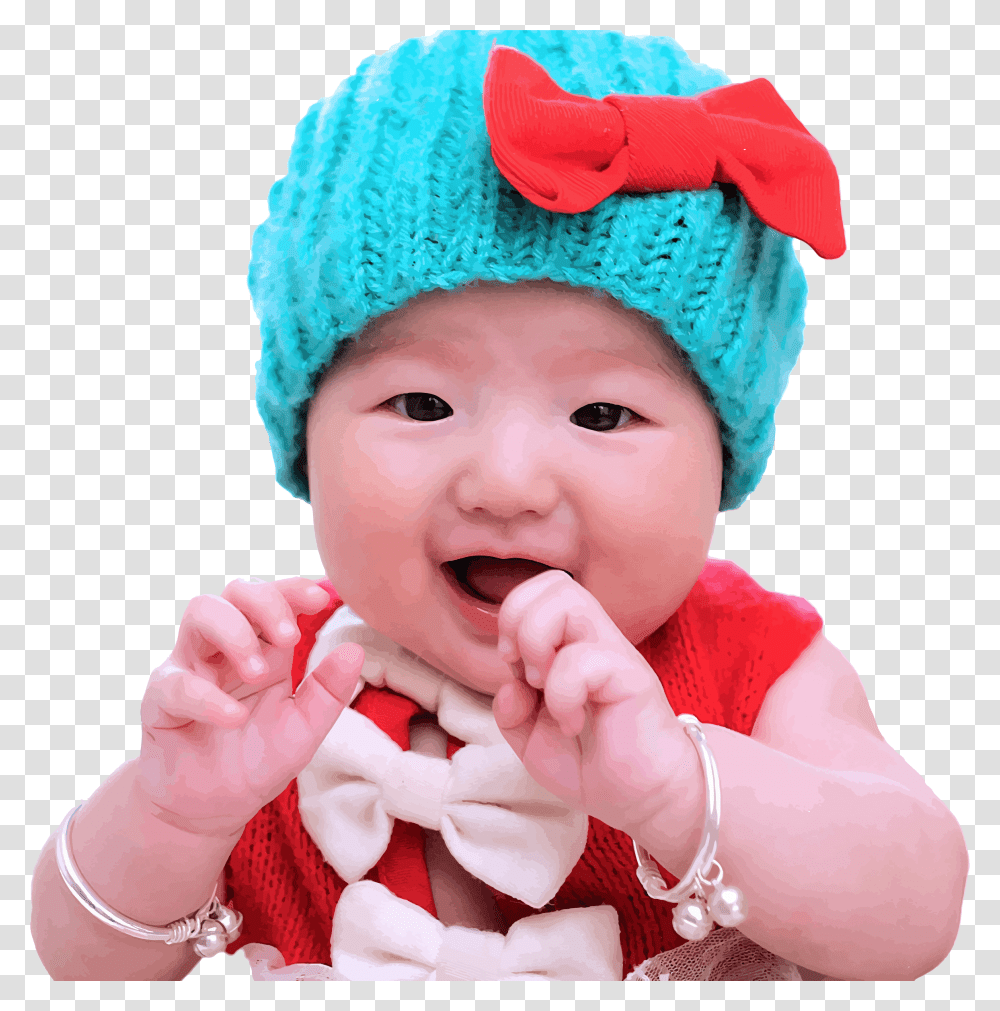 Cute Baby In, Apparel, Hat, Beanie Transparent Png