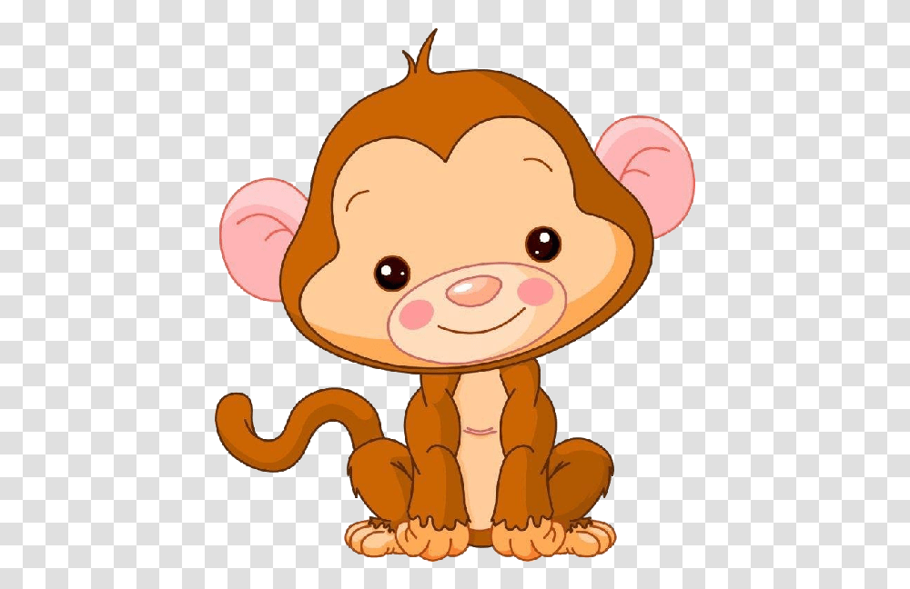 Cute Baby Monkey Clipart, Toy, Animal, Rattle, Bathroom Transparent Png