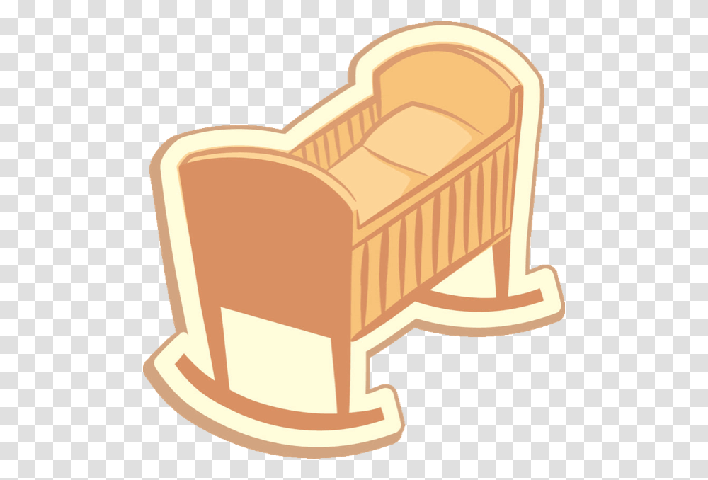 Cute Baby Stickers Messages Sticker 5 Cute Baby Stickers, Furniture, Cradle, Crib Transparent Png
