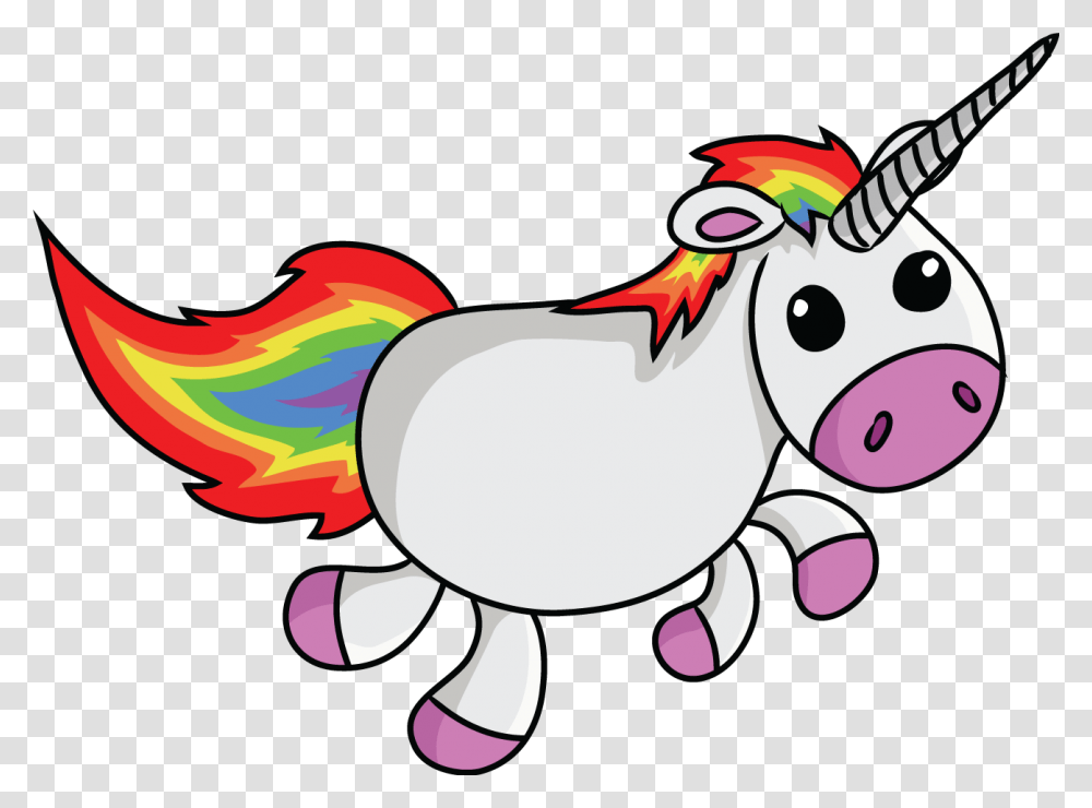 Cute Baby Unicorn Clipart, Animal, Mammal, Crowd Transparent Png
