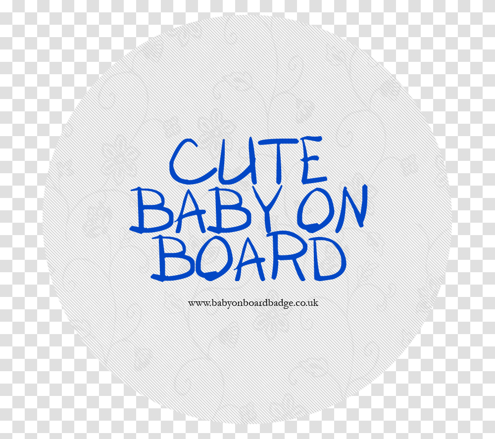 Cute Baby White With Blue Circle, Baseball Cap, Label, Word Transparent Png