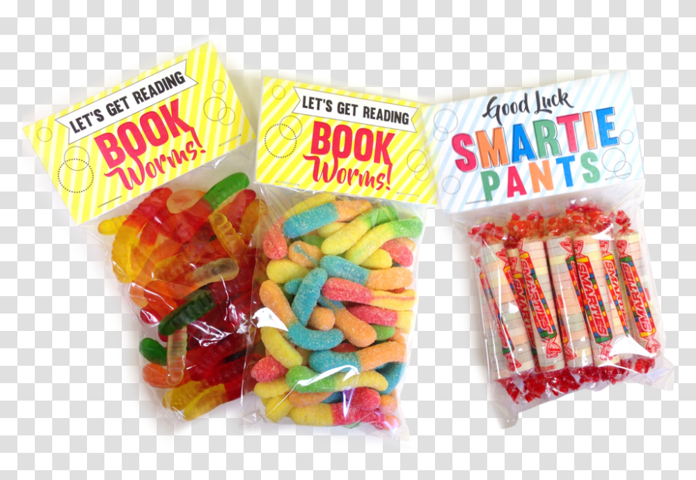 Cute Back To School Treat Bags Candy Bags, Food, Sweets, Confectionery Transparent Png