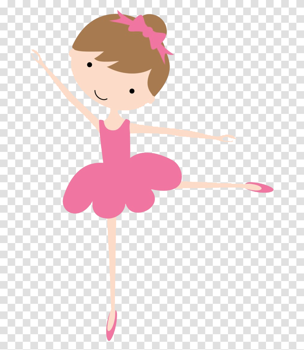 Cute Ballerina Clipart Pink, Ballet, Dance Transparent Png
