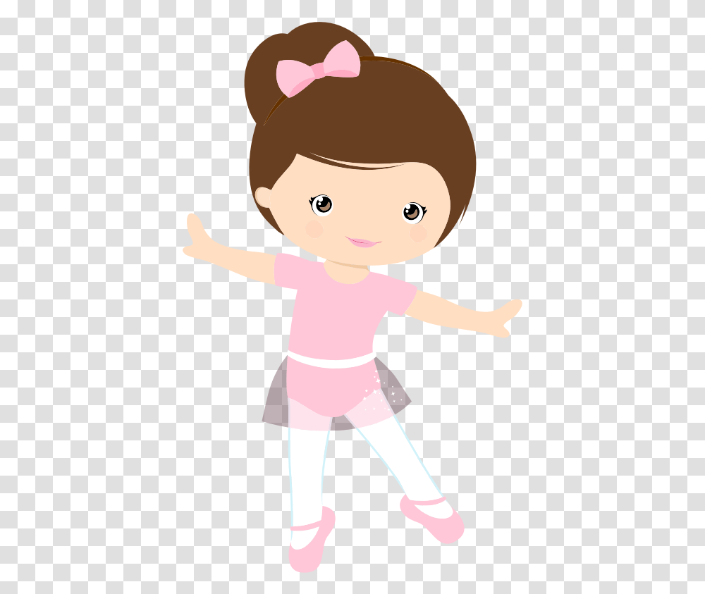 Cute Ballerina Clipart Set, Person, Human, Doll, Toy Transparent Png