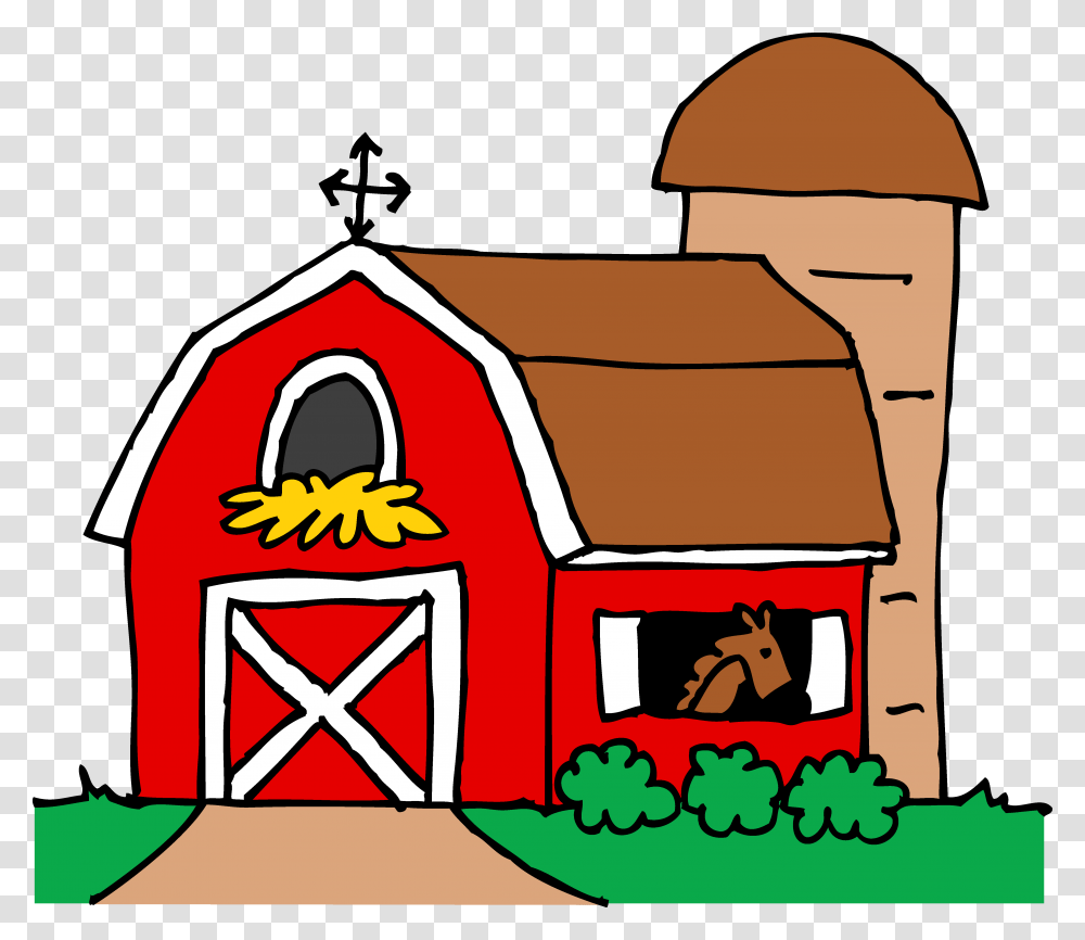 Cute Barn Clip Art, Nature, Outdoors, Building, Farm Transparent Png