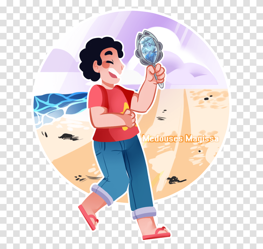 Cute Beach Ball Clipart Lapiven Steven Universe, Sphere, Person, Female, Woman Transparent Png