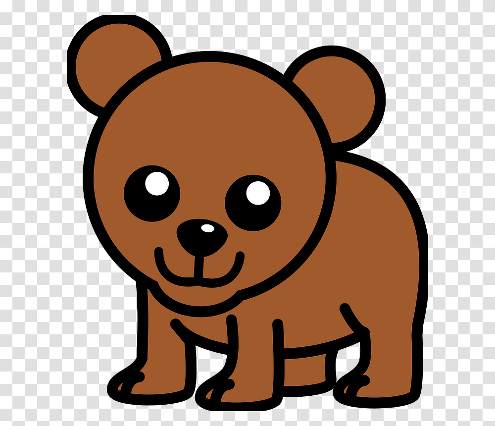 Cute Bear Clipart Cute Pictures Of Cartoon Bears, Animal, Wildlife, Mammal, Toy Transparent Png