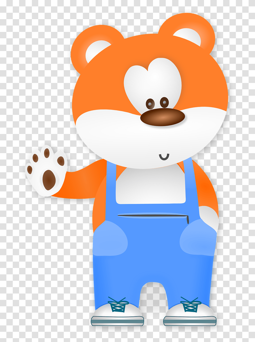 Cute Bear Free To Use Clip Art Image, Toy, Mascot, Food Transparent Png