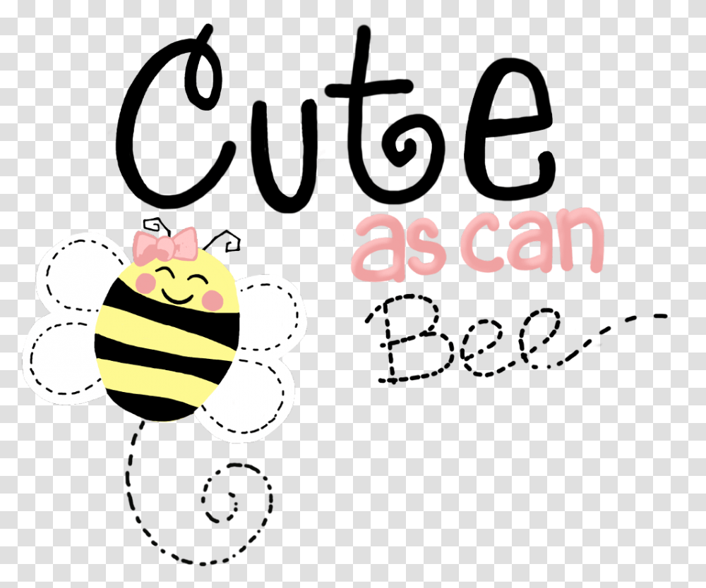 Cute Bee Can Bumble Kids Baby Girl Yellow Pink Baby Bees, Apparel, Alphabet Transparent Png