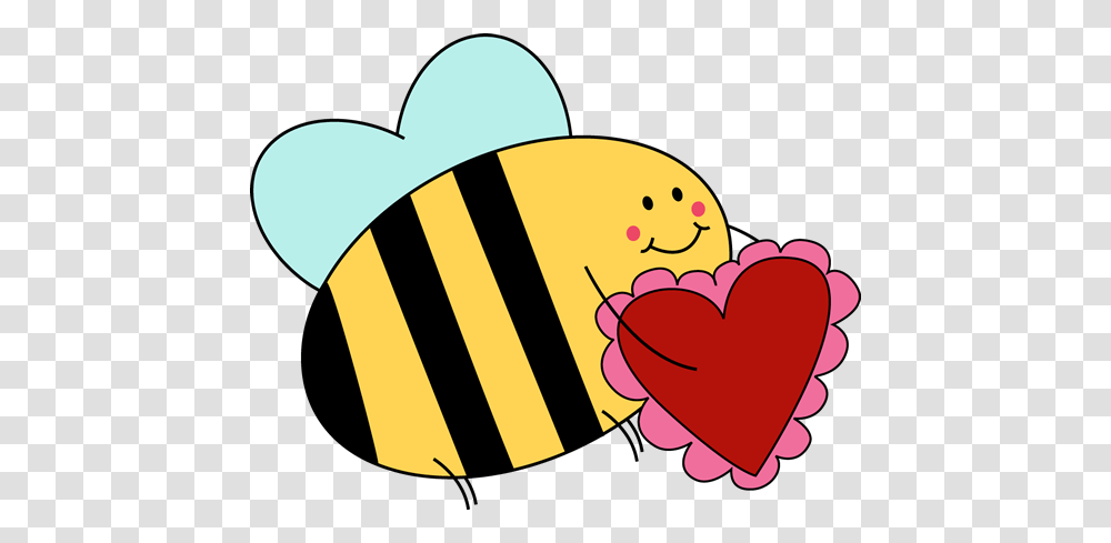 Cute Bee Clip Art Gt Clip Art Gt Holiday Clip Art Gt Valentine, Apparel, Invertebrate, Animal Transparent Png