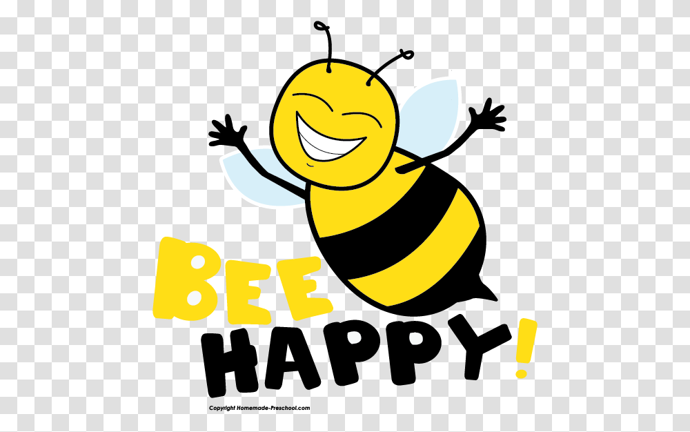 Cute Bee Clip Art Love Bees Cartoon Clip Art More Clip Art, Honey Bee, Insect, Invertebrate, Animal Transparent Png