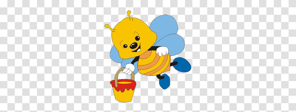 Cute Bees, Animal, Bucket, Invertebrate, Toy Transparent Png