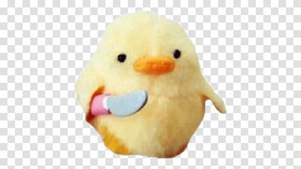 Cute Bird Memes Put All The Cuddles In The Bag, Toy, Plush, Sweets, Food Transparent Png