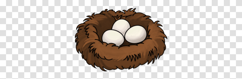 Cute Bird Nest Cartoon Bird Nest, Tattoo, Skin, Golf Ball, Sport Transparent Png