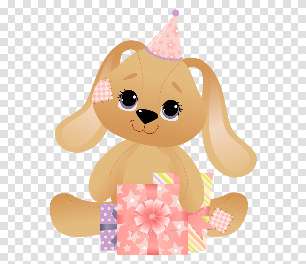 Cute Birthday Cards Happy Brithday Happy Birthday Cute Cartoon, Toy, Clothing, Apparel, Party Hat Transparent Png