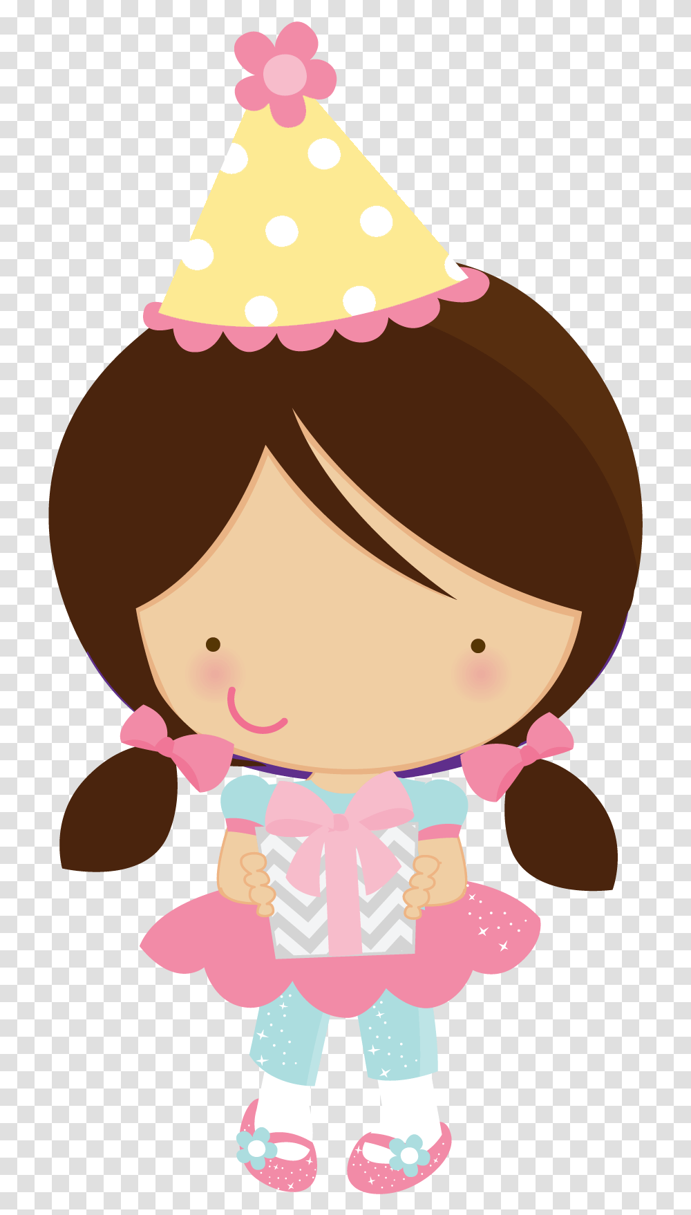 Cute Birthday Girl Clipart, Food, Rattle, Birthday Cake, Dessert Transparent Png