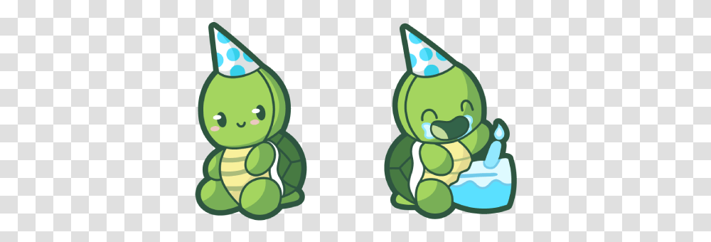 Cute Birthday Turtle Cursor - Custom Browser Extension Cartoon, Plant, Green, Clothing, Angry Birds Transparent Png