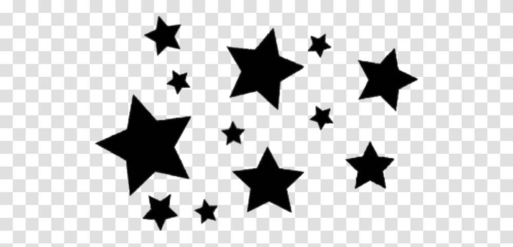 Cute Black And White Stars, Star Symbol, Rug Transparent Png