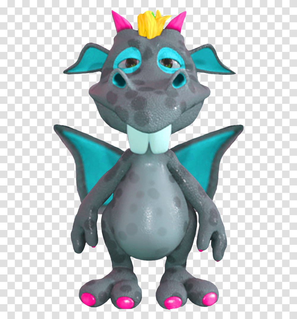 Cute Blue Cartoon Dragon Blue Cute Pictures Of Dragons, Toy, Figurine, Alien Transparent Png