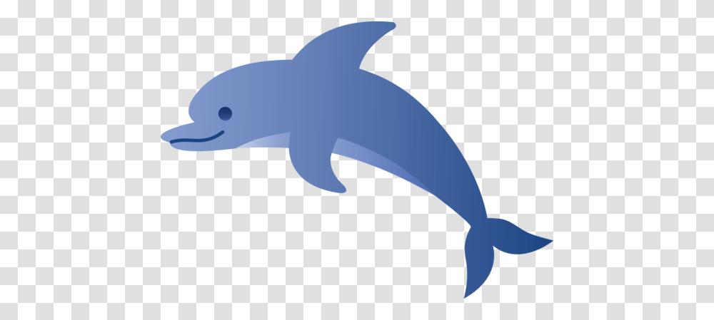 Cute Blue Dolphin, Sea Life, Animal, Mammal, Shark Transparent Png