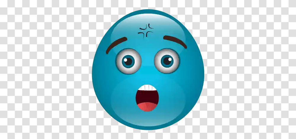 Cute Blue Emoji Pic Smiley, Sphere, Disk, Outer Space, Astronomy Transparent Png