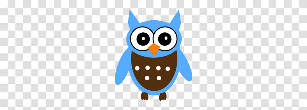 Cute Blue Owl Clip Art, Animal, Penguin, Bird, Poster Transparent Png